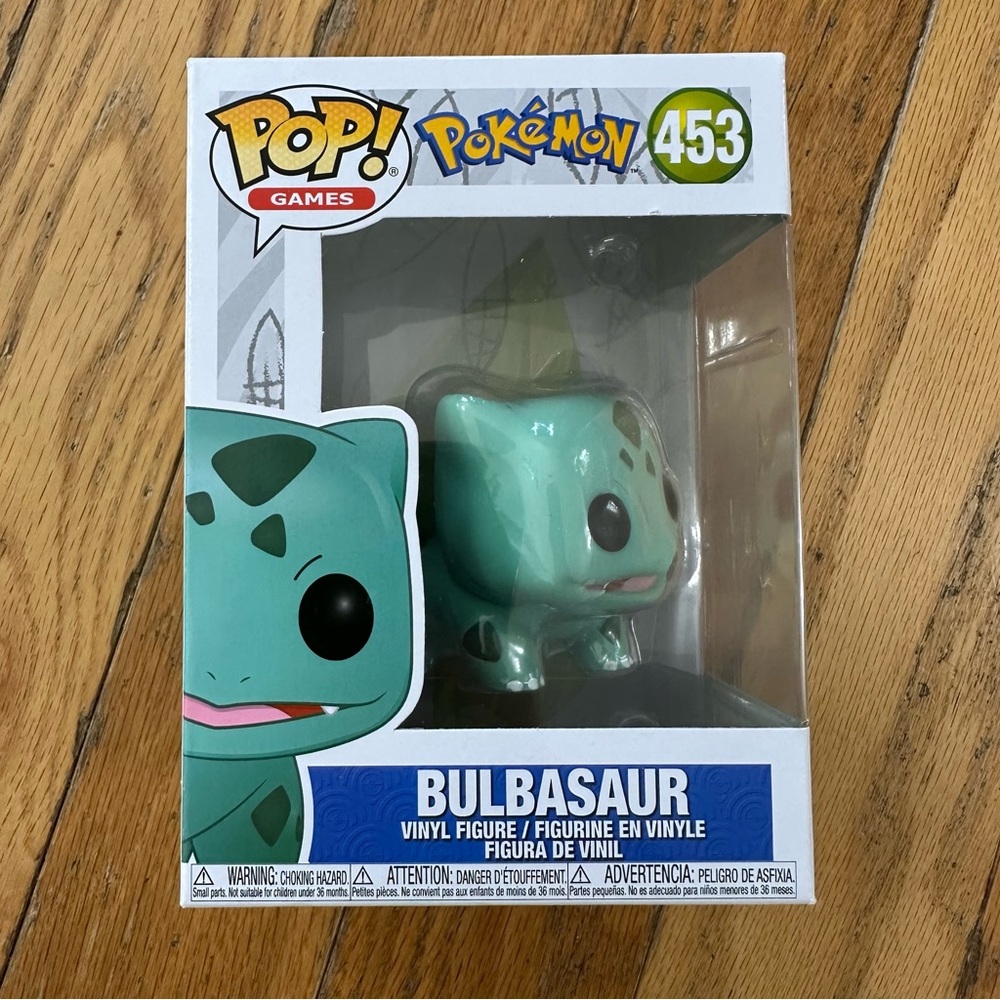 NIB Funko Pop Pokemon Bulbasaur #453 Vinyl Figure